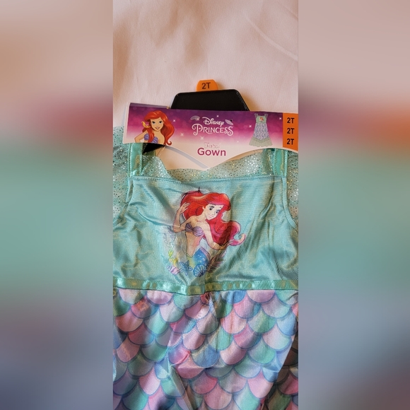 Brand New Disney Princess Fantasy Gown Dresses Size 2T - Picture 9 of 10